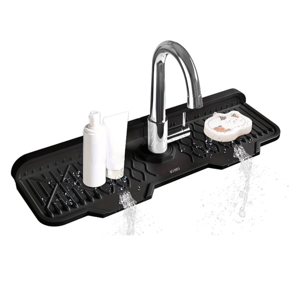 Escurridor De Silicona Antideslizante De Fregadero Para Mezcladora Monomando 43cm