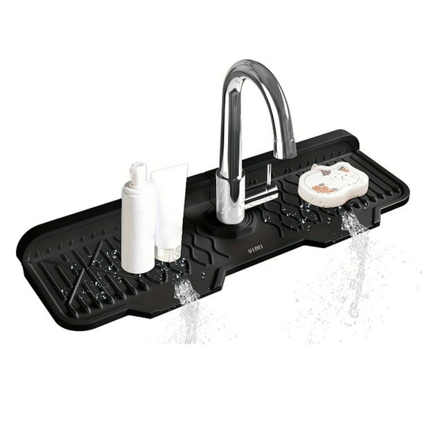 Escurridor De Silicona Antideslizante De Fregadero Para Mezcladora Monomando 43cm