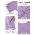thumbnail image 6 of MOYIKO Oversized T Shirts for Women with Pockets 3/4 Sleeve Summer Tops Loose Fit Y2K Fashion Tees, 6 of 7