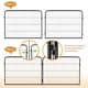 thumbnail image 5 of Valla para perros corral plegable 6 paneles con puerta bolígrafo ejercicio perros pequeños y medianos jaula interiores camping patio 120x60x60 cm, 5 of 7