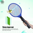thumbnail image 3 of Luxtrada Electric Fly Swatter Electric Bug Pest Insect Fly Wasp Handheld Racket Zapper Killer Mosquito Swatter, 3 of 7
