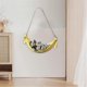 thumbnail image 5 of Bed Dinosaur Resin Ornaments Pendant Garden Decoration Hammock Dinosaur Statue Garden Interior Decoration (Yellow), 5 of 5