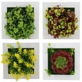 thumbnail image 3 of Joernso Artificial Flower Succulent Plant Hanging Wall Art Frame Living Room Home Decor, 3 of 7