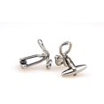 thumbnail image 4 of Gemelos de coronel o gemelos para hombre con diseño de estetoscopio brillar Electrónica, 4 of 4