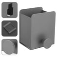 thumbnail image 2 of KAKOWELY 2Pcs Toothbrush Holder Punch Free Wall Mounted Electric Toothbrush Racks Storage Stands Toiletry Shelves3.54"X3.15"X2.36", 2 of 4