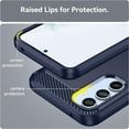 thumbnail image 6 of for Samsung Galaxy A54 5G case, Galaxy A54 Phone case with HD Screen Protector, Fashion Shock-Absorption Flexible TPU Bumper Soft Rubber Protective Phone Case Cove for Samsung Galaxy A54 5G, Navy Blue, 6 of 16
