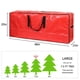 thumbnail image 4 of Bolsa de almacenamiento Sattiyrch para árbol de Navidad 7,5 pies impermeable color rojo, 4 of 4