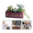 thumbnail image 3 of Book Treasure Chest Planter Handmade Resin Succulent Flower Pot Home Garden, 3 of 6