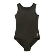 Justice Girls Keyhole Gymnastic Leotard for Dance and Practice, Sizes XS-XL