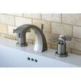 thumbnail image 2 of Kingston Brass KS4988ZX 8 in. Widespread Bathroom Faucet, Brushed Nickel, 2 of 3