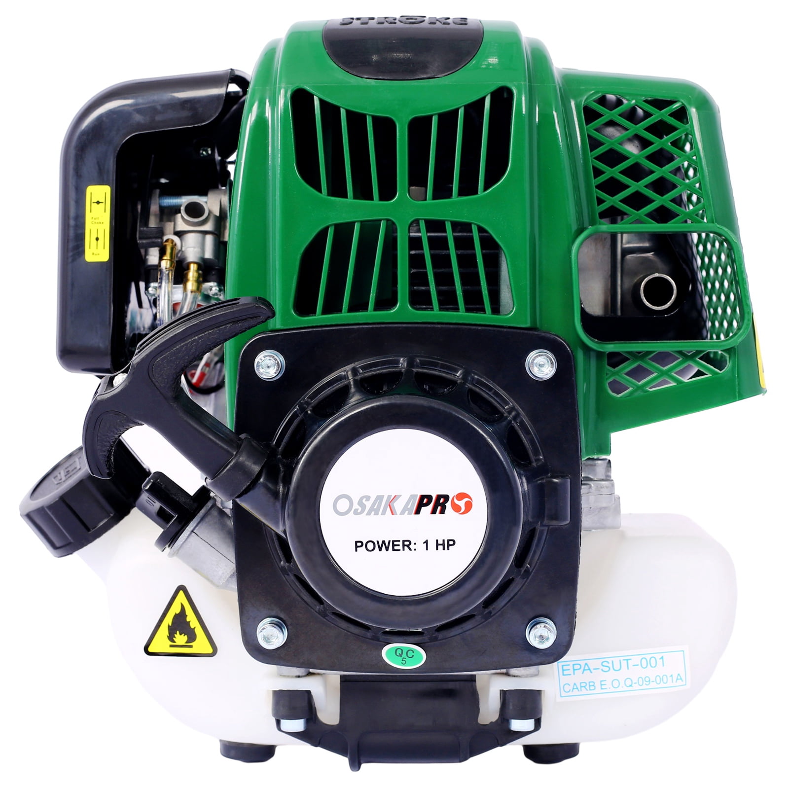 4-IN-1 String Trimmer Gas Powered, 31CC 4-Cycle Multi-Functional Trimming Tools, Pole Saw, Hedge Trimmer, Brush Cutter, Weed Wacker, Max 6500RPM, EPA Engine