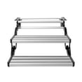 thumbnail image 2 of VEVOR 2-Step RV Steps, Foldable Aluminum Alloy Stairs with 440 lbs Load Capacity, Non-Slip Thickened Steel Plate for RVs, Trailers, Campers, 2 of 10