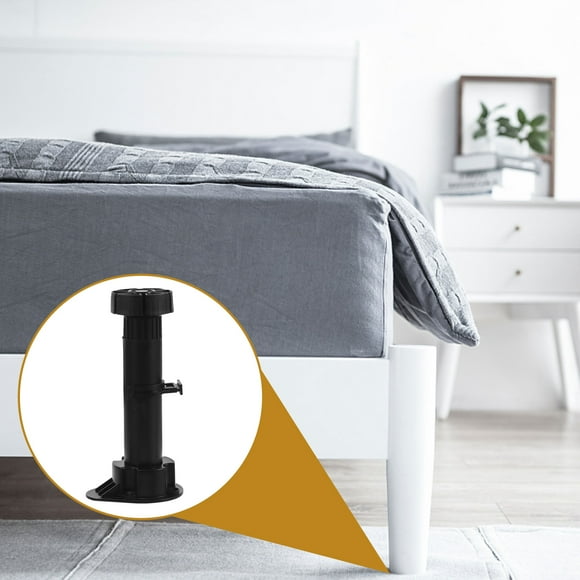 OUNONA 12Pcs Cabinet Adjustable Feet for Bed Frame Support and Workbench Legs