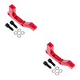 thumbnail image 1 of Guardoinrt Vélo Vélo Durable Disque Montage Adaptateur Fiable Étrier PM à Est Conversion Rouge Arrière 2Set, 1 of 6