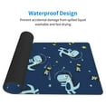 thumbnail image 3 of Sikiie Space Dinosaur Mouse Pad, 16x29.5 Mousepad Desk Mat in Anti-Slip Rubber Mousepads Mat for Game Office Laptop Computer, 3 of 8