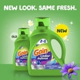 thumbnail image 2 of Gain Odor Defense Liquid Laundry Detergent, Super Fresh Blast Scent, 144 fl oz, 100 loads, 2 in 1, Laundry Detergent Liquid Soap, 2 of 4