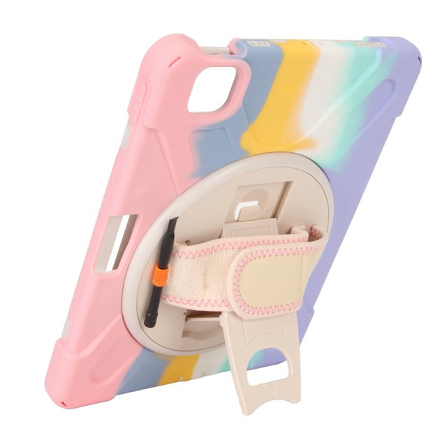 Funda para tableta Bling Bling elegante y universal para IOS 10.9 Pro11 2018 2020 2021 2022 color rosa