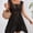 Black, variant on Beach Cover Ups for Women 2026 Trendy Spaghetti Strap Hollow Out Crochet Cover-Up Button Decoration Halter V Neck Side Slit Vacation Coverups Dresses White Free Size