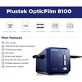 thumbnail image 2 of Plustek OpticFilm 8100 Color Computer Scanner, with USB Accessories, 2 of 8