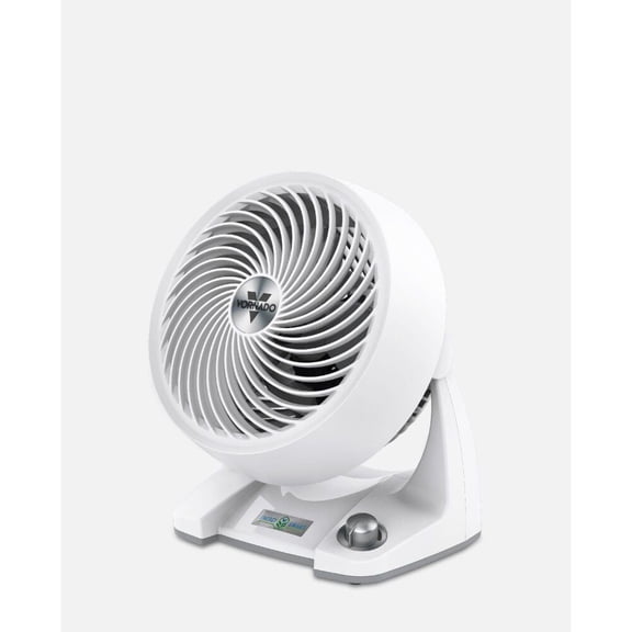 Vornado 533DC Energy Smart Small Air Circulator Fan with Variable Speed Control, White
