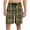 Yellow1, variant on Maean Plaid Shorts for Mens Lightweight Elastic Waist Drawstring Loungewear Bottoms Short Pants with Pockets