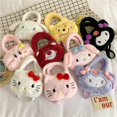 thumbnail image 2 of Bolsa de peluche de Hello Kitty para niños, mochila cruzada suave de dibujos animados, regalo de cumpleaños, Kawaii, Cinnamoroll Kuromi, 2 of 4