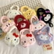 thumbnail image 2 of Bolsa de peluche de Hello Kitty para niños, mochila cruzada suave de dibujos animados, regalo de cumpleaños, Kawaii, Cinnamoroll Kuromi, 2 of 4
