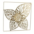thumbnail image 3 of Decoración De Pared 3D, Colgante De Pared De Metal Dorado Minimalista Fácil De Mantener Duradero Para Hotel, 3 of 7