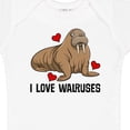 thumbnail image 4 of Inktastic Walrus Cute Arctic Animals Boys or Girls Baby Bodysuit, 4 of 5