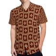 thumbnail image 4 of High Quality Hawaiian Shirts for Men Short Sleeve Aloha Beach Shirt Floral Summer Casual Button Down Shirts Blouses QY8YVH, 4 of 7