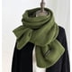 thumbnail image 1 of RV Bufanda grande de punto de tablero de ajedrez para mujer en versión coreana para otoño e invierno, 1 of 3