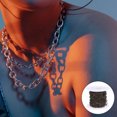 thumbnail image 3 of 1 Roll Heart Link Chain DIY Jewelry Making Chain Sweater Chain Copper Chain, 3 of 7