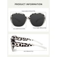 thumbnail image 7 of TINHAO Polarized Sunglasses Fit Over Glasses for Women Oversized Square Ladies Shades with UV400 Protection, 7 of 7