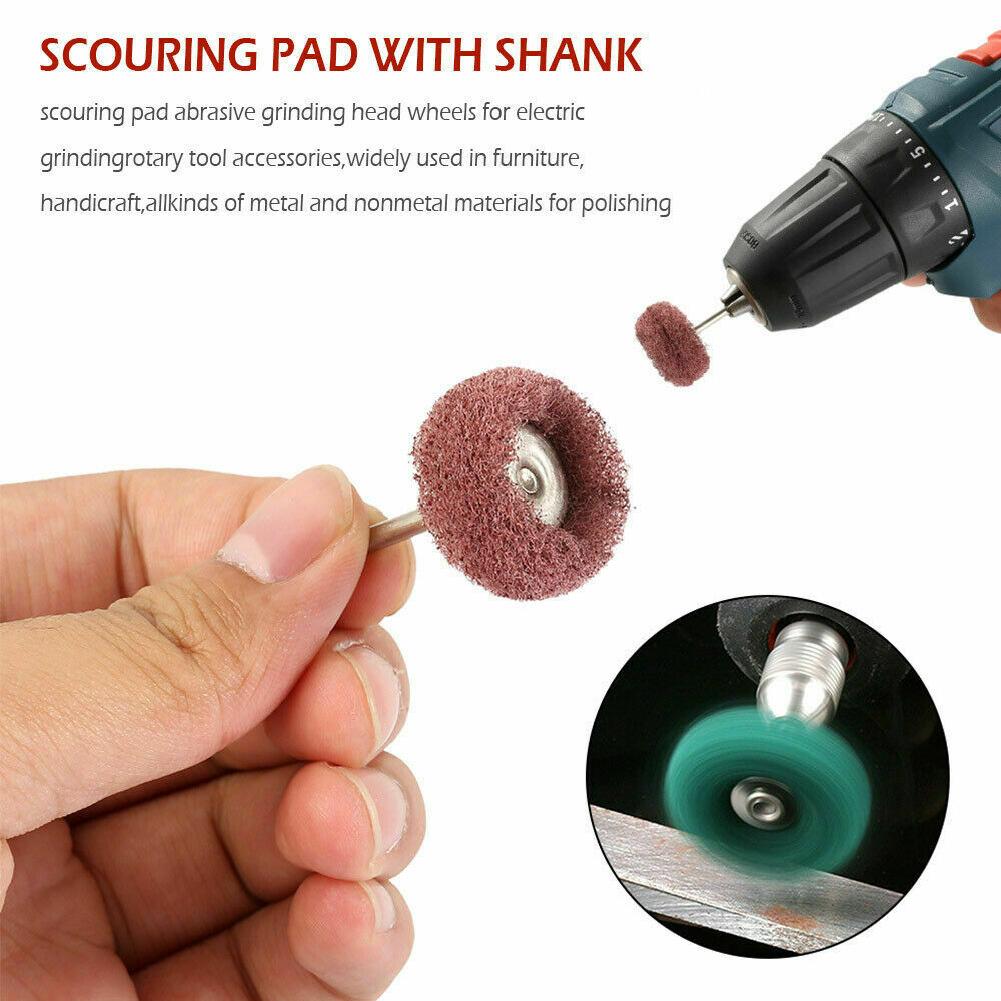 80x Wheel Grinding Polishing Shank Craft Bits Accessories Kit For Dremel Rotary Tool