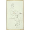thumbnail image 3 of Ignace François Bonhomme 15x24 Black Modern Framed Museum Art Print Titled - ‘The Soldiers of the Industry’, the Second Boreman of the Passy Well (1855-1861) (1855-1861), 3 of 5
