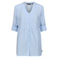 thumbnail image 1 of Regatta - Blusa Nemora Raya de Tictac  de Algodón para Mujer (Azul Polvo), 1 of 4