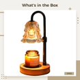 thumbnail image 5 of Homaisson Dimmable Flower Candle Warmer Lamp, 5 of 5