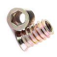 thumbnail image 3 of Wood Furniture Insert Nuts Threaded M10 25mm Carbon Steel Hex Socket Drive s20241212437, 3 of 4