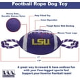 thumbnail image 6 of Pets First Collegiate Louisiana State Nylon Football-Licensed, 6 of 7