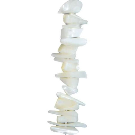 Puka Shell Natural Pearl Chips - Expo Int'l Tinted Shell Chips - Natural