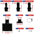thumbnail image 5 of Long Oil Catch Can Tank & Breather Filter Engine Mini Oil Separator, 5 of 5