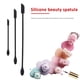 thumbnail image 5 of Raspador de cosméticos de silicona flexible Herramienta de maquillaje de cepillo reutilizable (Negro M) Ehuebsd Cuidado Belleza, 5 of 8
