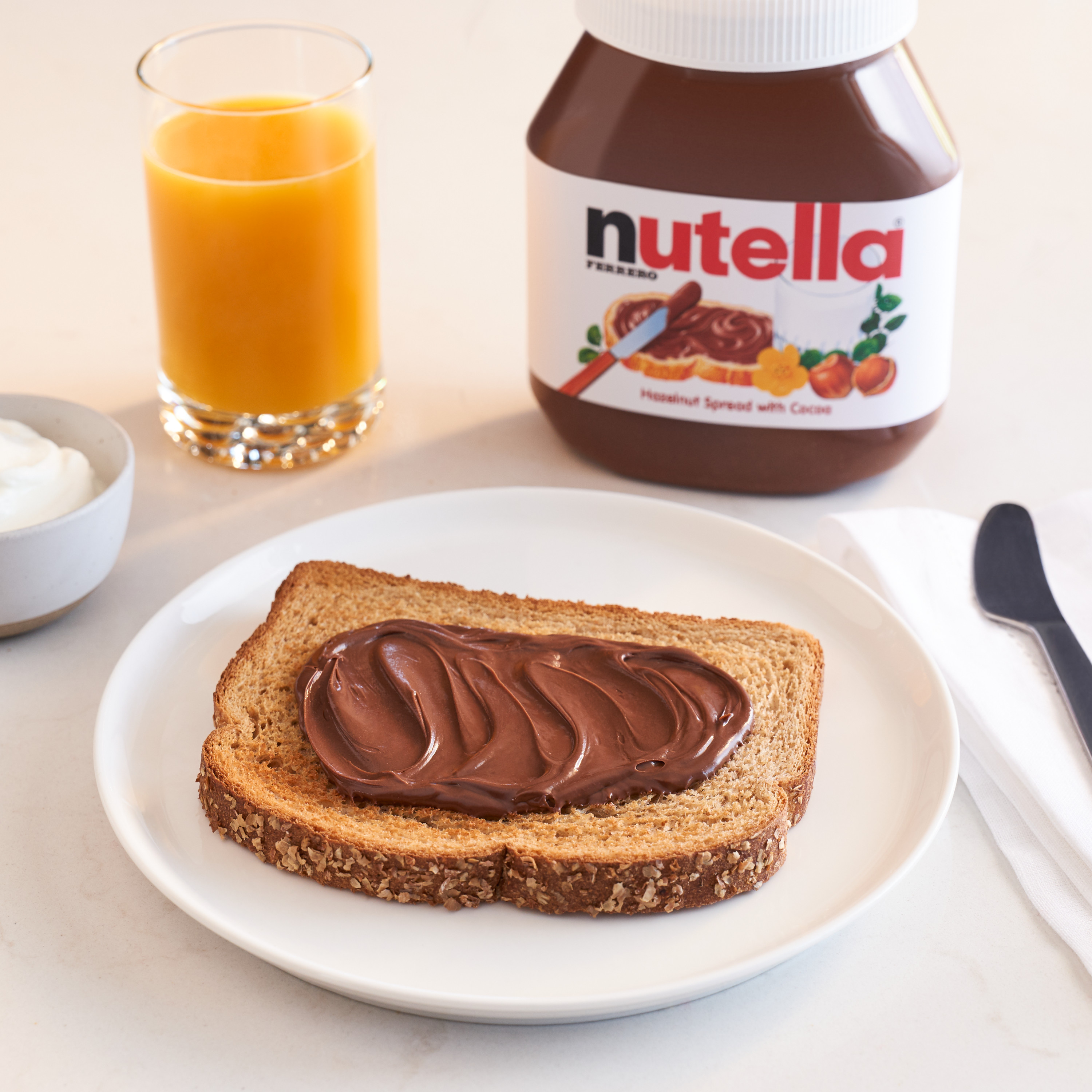 Nutella Hazelnut Spread with Cocoa for Breakfast, 13 oz Jar - image 4 of 8