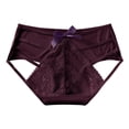 thumbnail image 3 of Women's Low Waist Mesh Briefs Solid Color Crotch Underwear Panties Ladies Panties Size 6 Feel Foxy Booster Panties Womens Underwear Variety Pack Leak Proof Underwear for Women Underwear for Boys 12, 3 of 3