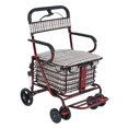 thumbnail image 1 of Carrito de compras plegable shamjiam para supermercado con ruedas para viajes de transporte Camping B, 1 of 8
