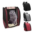 thumbnail image 4 of Greeniant Bolsa de transporte para pájaros, de lona, ​​transportador de animales pequeños, portátil, transparente, con Suministros para gatos Gris, 4 of 6