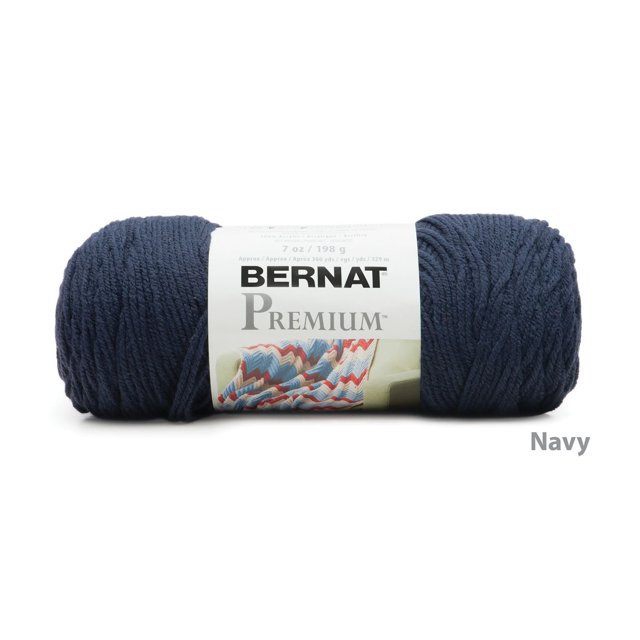 Bernat® Premium™ Yarn, Acrylic #4 Medium, 7oz/198g, 360 Yards