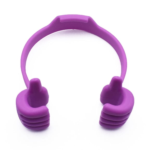 COOLHOOD Thumbs-up Cellphone Holder, Adjustable Phone Stand, Multi-Colors Portable Desktop Stand for Phone Tablet