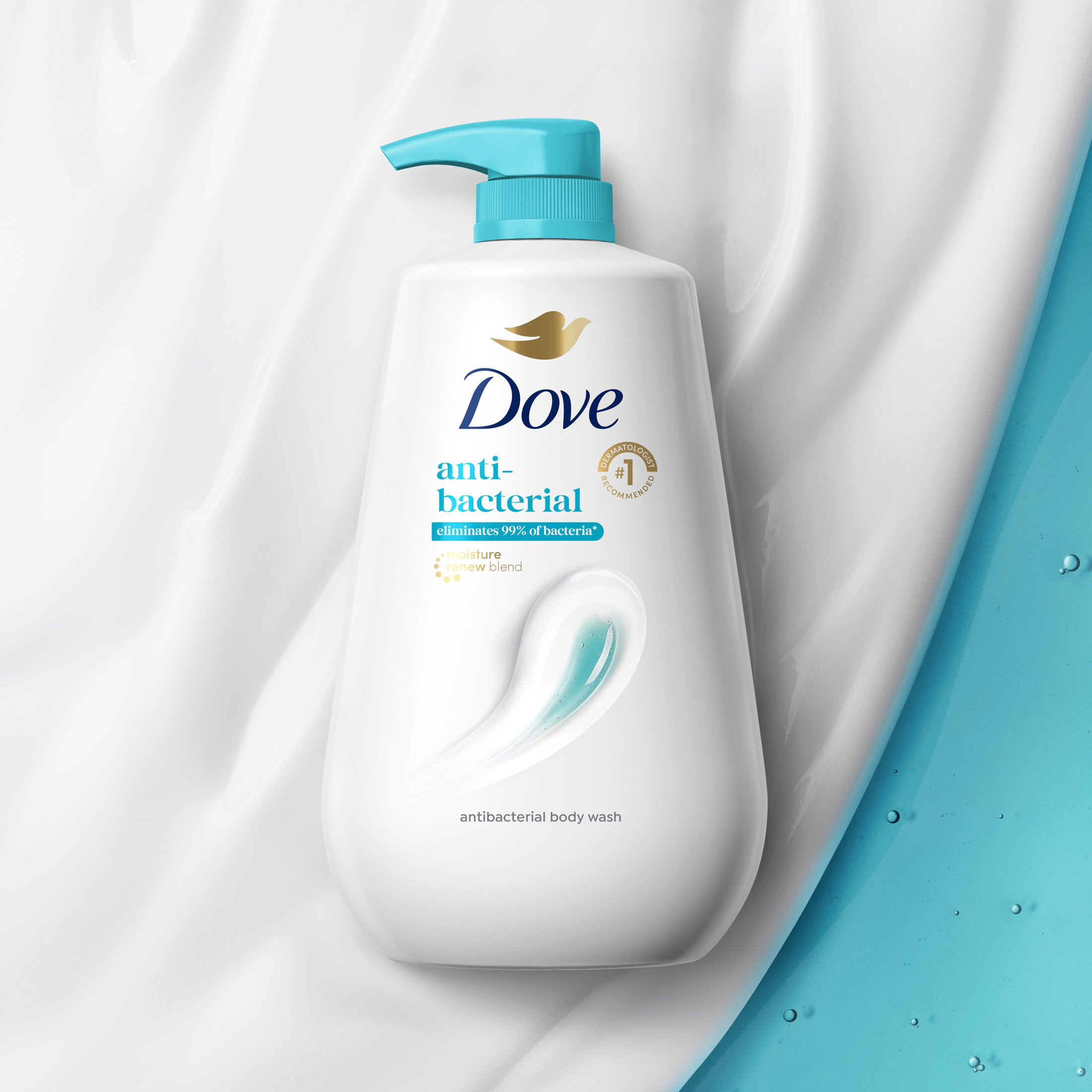 Dove Antibacterial Body Wash with Pump - 30.6 oz photo 4