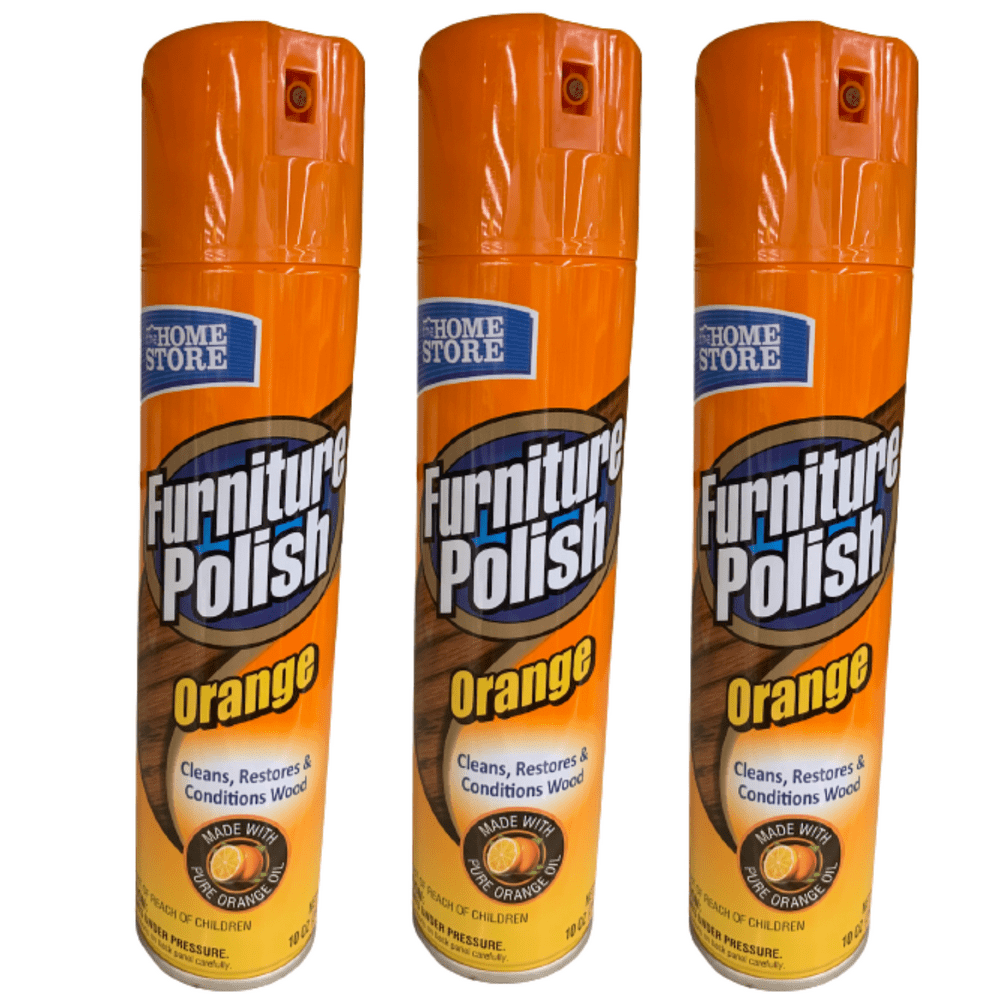 MultiSurface Furniture Polish Spray, Works on Wood 4 Pack Cleans, Restores and Conditions